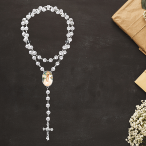 Custom Memorial Rosary Necklace